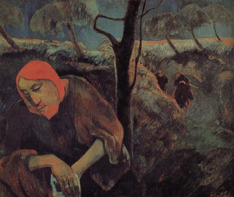 Paul Gauguin Olive groves of the Christ Spain oil painting art